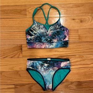 Lululemon Ivivva girls size 10 bikini